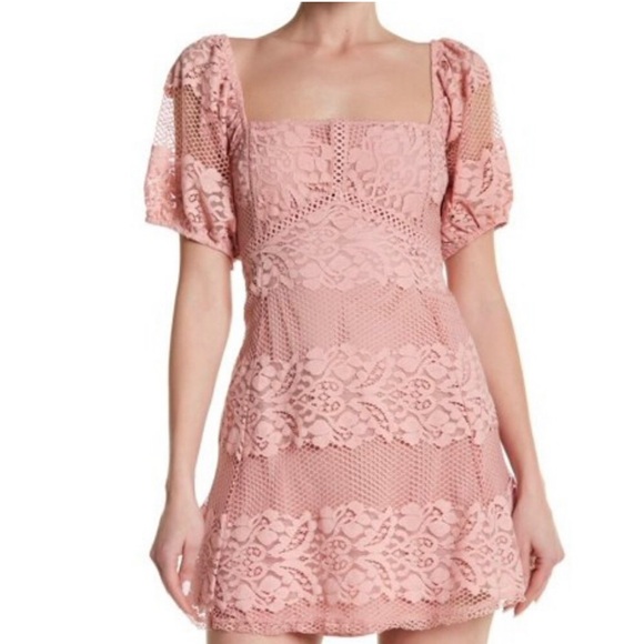 Free People Be My Baby Lace Mini Dress - Picture 11 of 11